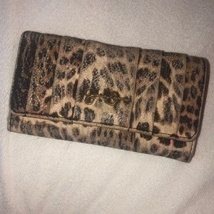 Cheetah print wallet 🖤